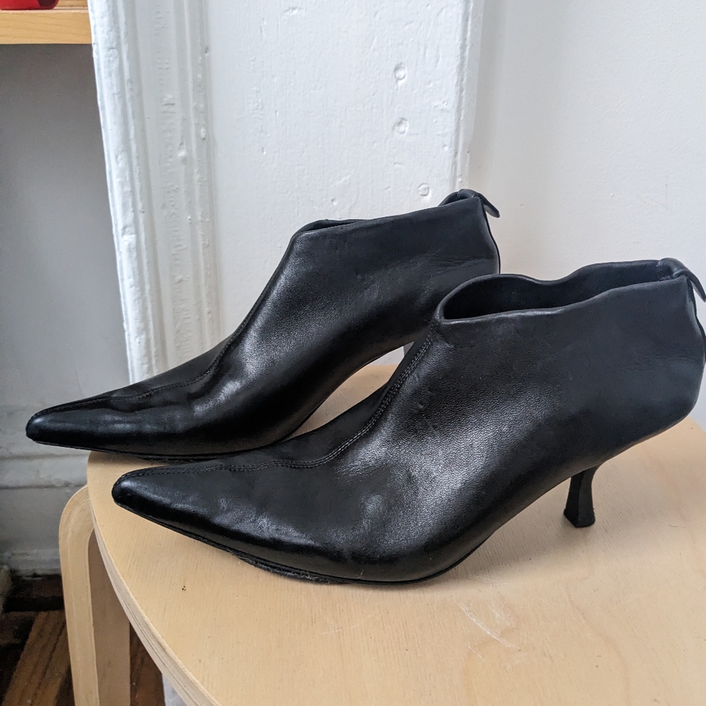 Authentic The Row Pointed Leather Heels - image 6